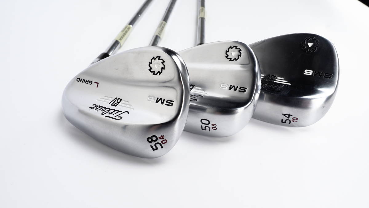 最新作品Titleist SM6 50/54/58/3 1 SET Silver限量版 原文:最新作 タイトリスト SM6 50/ 54/ 58/3本1SET シルバー 限定