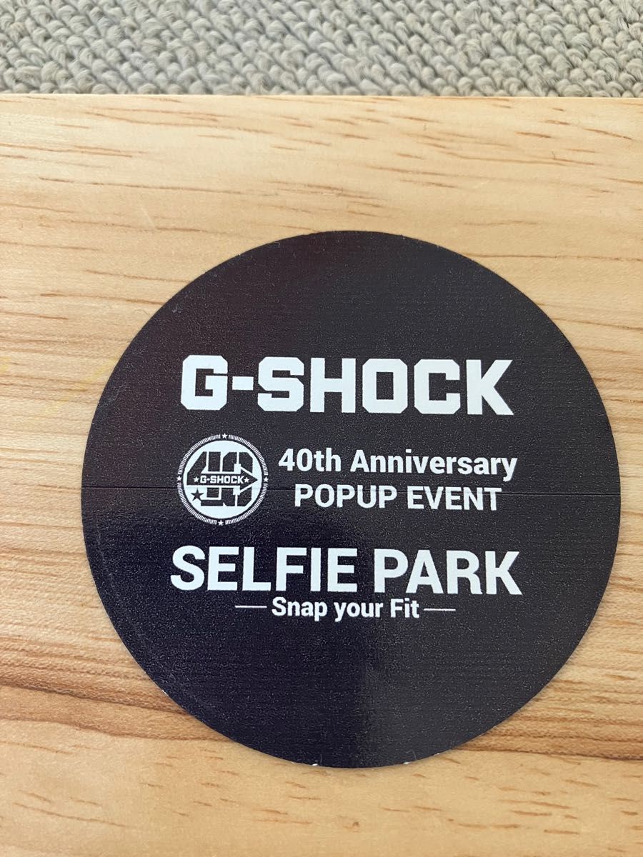 G-SHOCK 40th Anniversary ステッカー