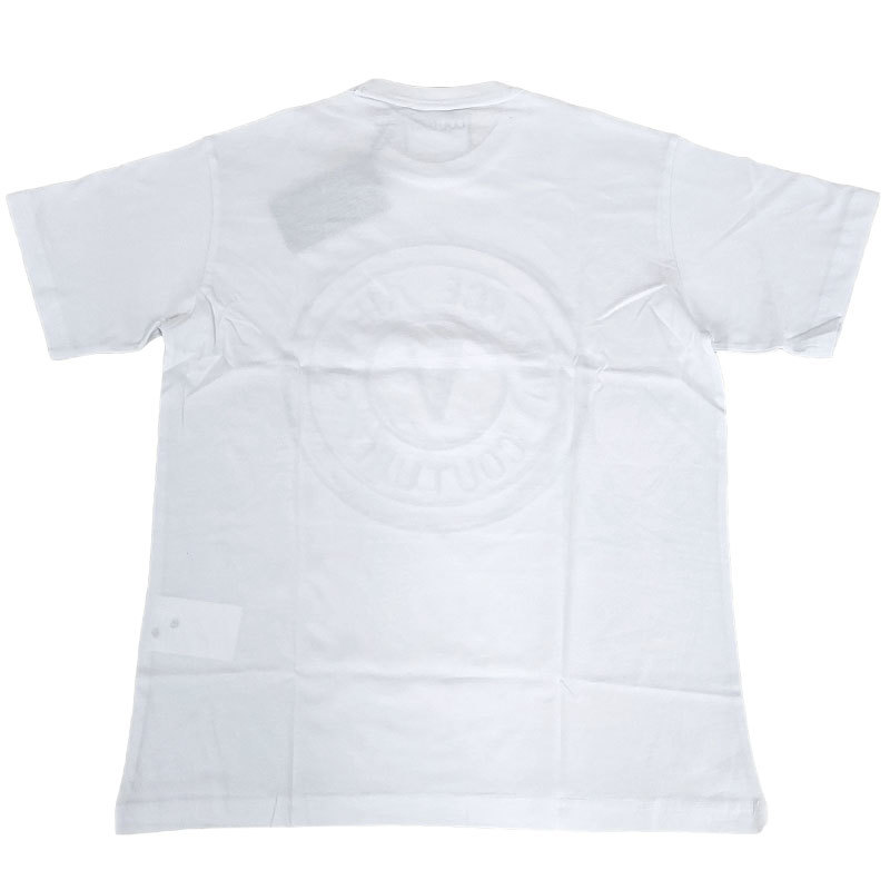 ヴェルサーチ ジーンズ クチュール 半袖 Tシャツ 72GAHT20 CJ000 003 M 白 ホワイト クルーネック 並行輸入品 クリックポストで送料無料_画像2