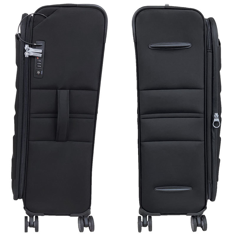  outlet! Samsonite 82L(90L) Okt light spinner 71 / 26 black soft case Carry case suitcase free shipping 