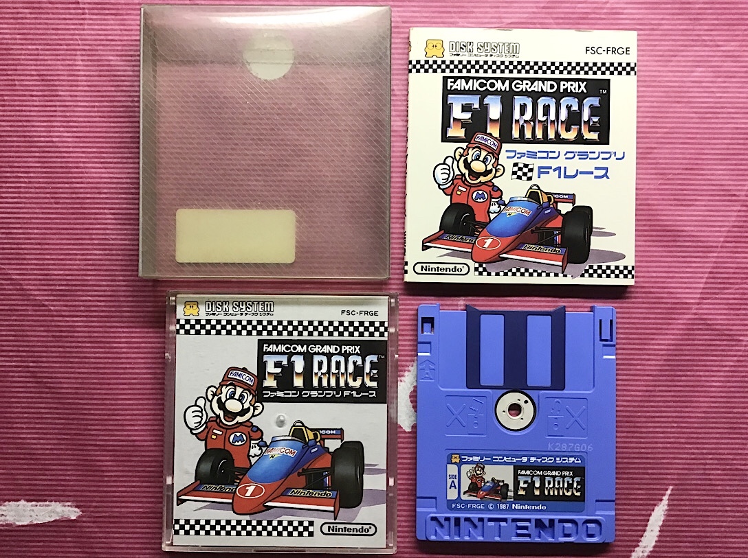 FCD ファミコングランプリF1レース☆箱・説明書(4刷)☆FAMICOM GRAND