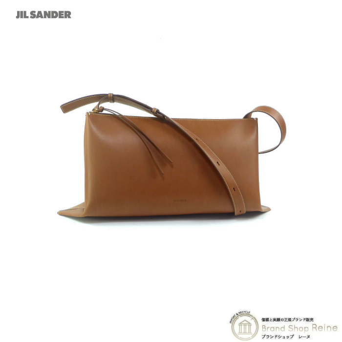 ジルサンダー （JIL SANDER） EMPIRE MIDIUM エンパイア ミディアム ショルダーバッグ J07WD0050 タン（新品）_画像1