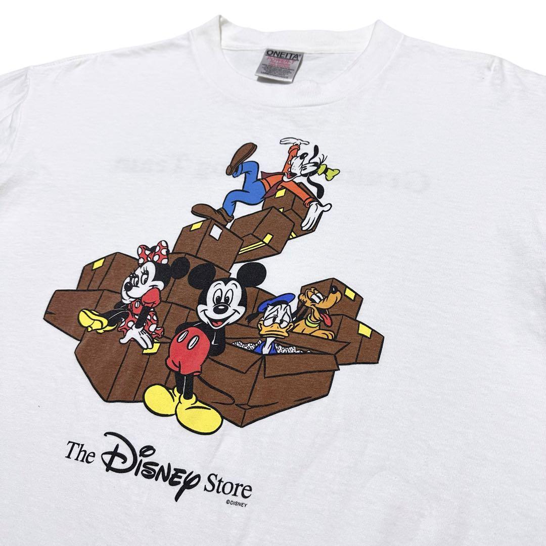 90s　Vintage Disney Store Opening T Shirt　ヴィンテージ　ディズニーストア　オープニング　Tシャツ　ONEITA オニータ_画像1