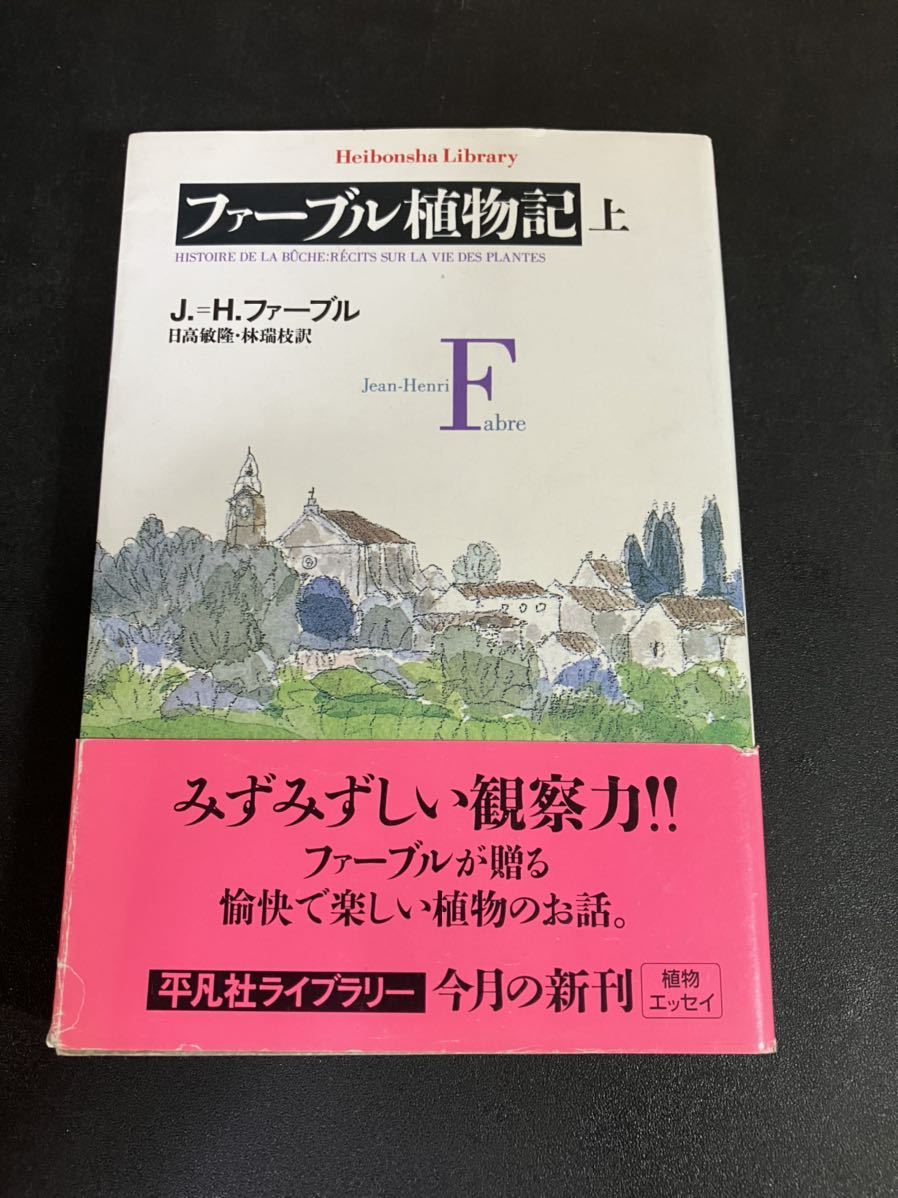 23-6-14『 ファーブル植物記　上 下セット』平凡社ライブラリー(624・627） Ｊ．＝Ｈ．ファーブル／著　日高敏隆／訳　林瑞枝／訳_画像2