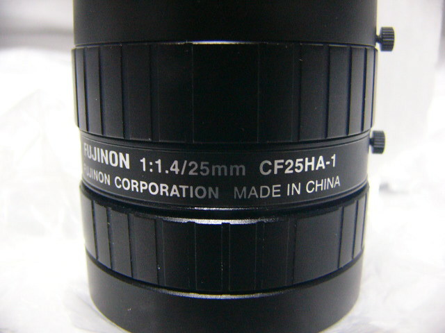 ★未使用★ FUJINON CF25HA-1 25mm F1.4 Cマウントレンズ 1"大光径 1.5メガ画素対応高品質_画像2