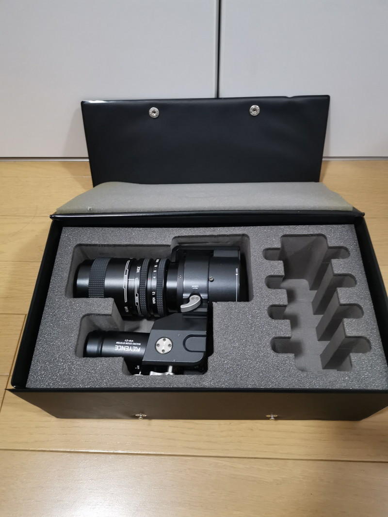 * unused . close * Keyence VW-Z1 macro 6 times zoom lens set micro scope / high speed camera / high speed photographing for 