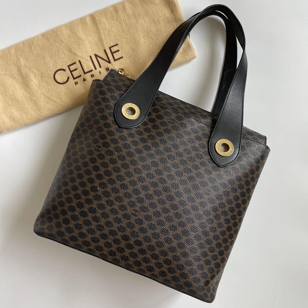 豪華で新しい 【極美品】CELINE セリーヌ トートバッグ マカダム柄
