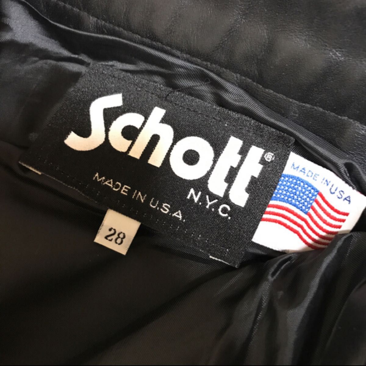 Schott／レザーパンツ