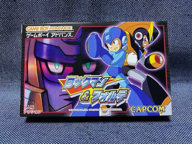 GBA☆ロックマン&フォルテ☆新品・未開封品・即決有-