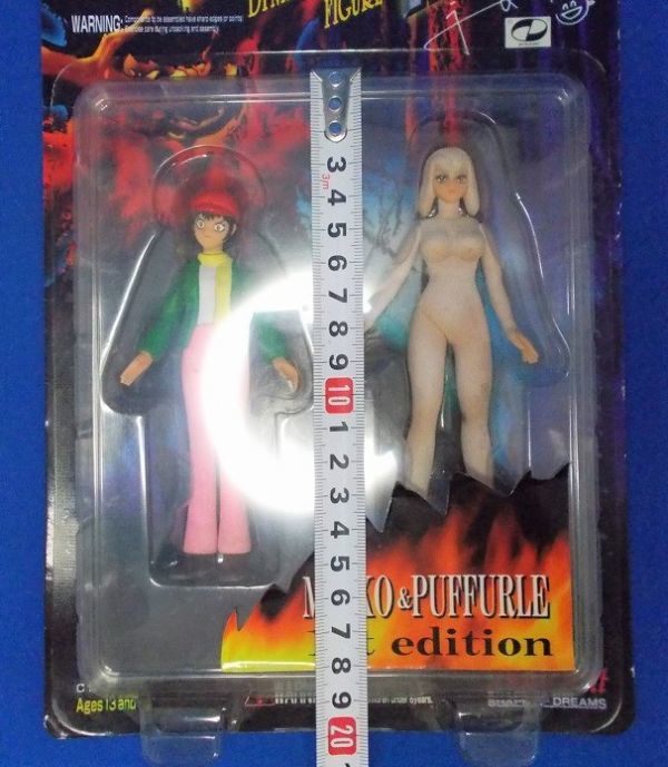  unopened mi-ko&pf-ruMIEKO&PUFFURLE 1st edition Devilman dynamic action figure Nagai Gou ma-mitoDEVILMAN