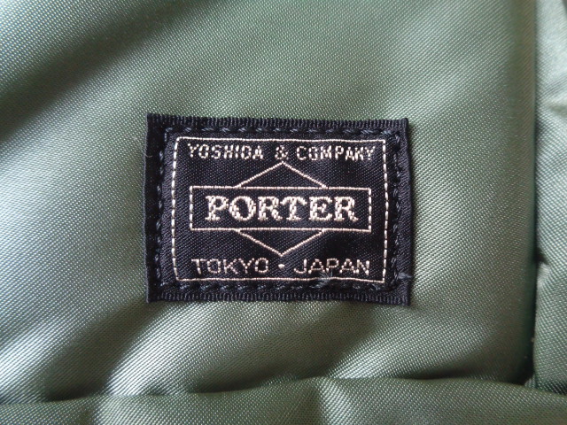 ★新品★PORTER★タンカー★吉田カバン★バックパック★セージグリーン/オレンジ★品番622-76674★の画像2