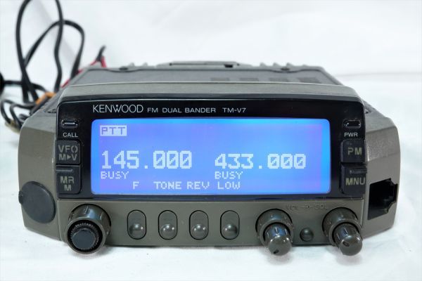 売り公式店 KENWOOD TM-V7S 50W/35W 144/430 ハイパワー 受信バンド