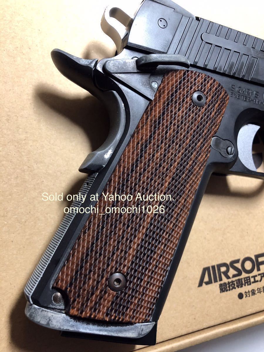 限定生産品】WA SIG ARMS GSR1911 ブラックウォーター バトルダメージ