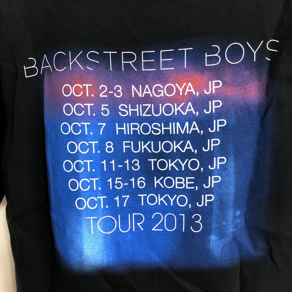  прекрасный товар BACKSTREET BOYS футболка XS GILDAN задний Street boys 