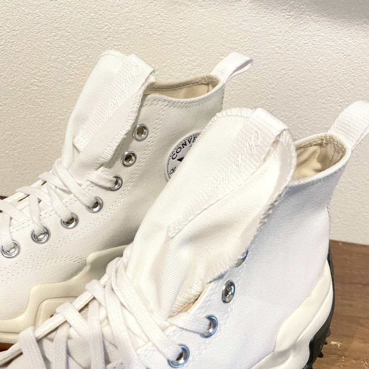 CONVERSE RUN STAR MOTION HI WHITE CUT 韓国限定 コンバース ラン