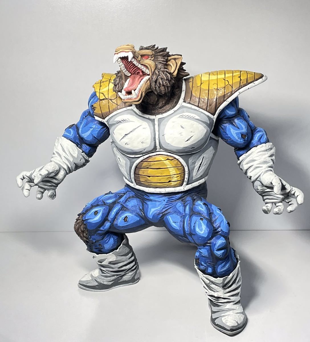 ドラゴンボール 大猿ベジータ リペイント 二次元彩色 2次元 フィギュア