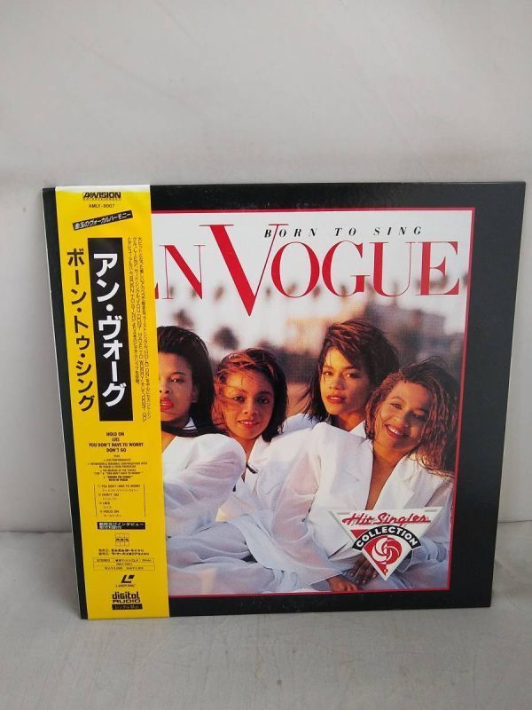 L8540 LD Laser Disk En Vogue / Anne Vogue Born To Sely / Bone, чтобы петь