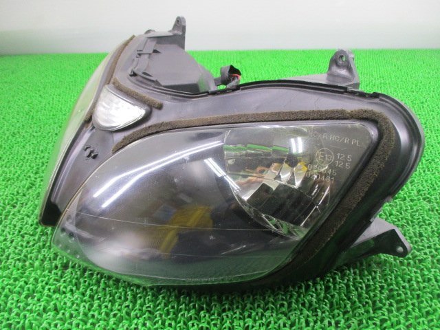 ZX-6R ヘッドライト P0997 カワサキ 純正 中古 バイク 部品 ZX600J 割れ欠け無し 品薄 希少品 00年～02年 車検 Genuine_ヘッドライト