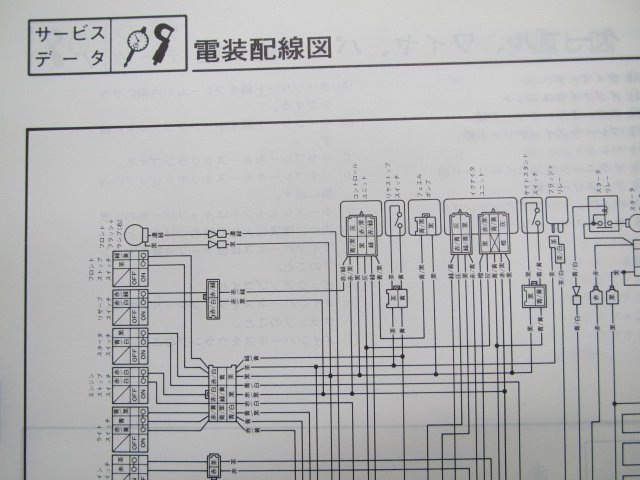 FZX750 サービスマニュアル 補足版 3XF-000101～ ヤマハ 正規 中古 バイク 整備書 配線図有り WX 車検 整備情報_3XF-28197-05