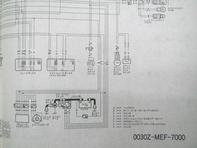 シルバーウイング400 サービスマニュアル ホンダ 正規 中古 バイク 整備書 配線図有り 補足版 NF01-110 FJS400D FJS400A Qw_60MEF00Z