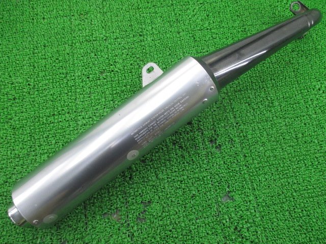 ZX-11 silencer muffler KAW2351100 ZX1100D Kawasaki original used bike parts ZZ-R1100 also 1G1 re-imported car koke scratch less custom material .