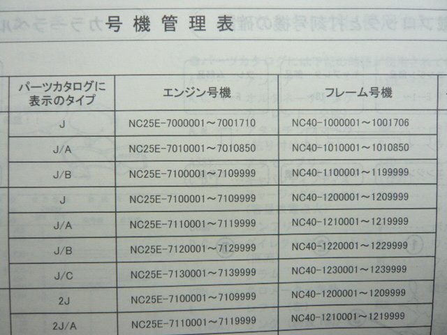 シャドウスラッシャー400 パーツリスト 7版 ホンダ 正規 中古 バイク 整備書 NV400DC NC40-100～160 ge 車検 パーツカタログ_11MCLYJ7