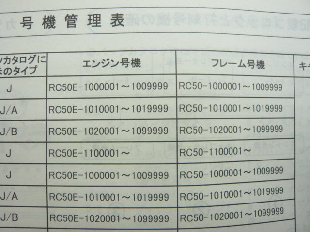 シャドウ750 パーツリスト 2版 ホンダ 正規 中古 バイク 整備書 VT750C VT750CA RC50-100～102 110 tY 車検 パーツカタログ 整備書_11MEG402