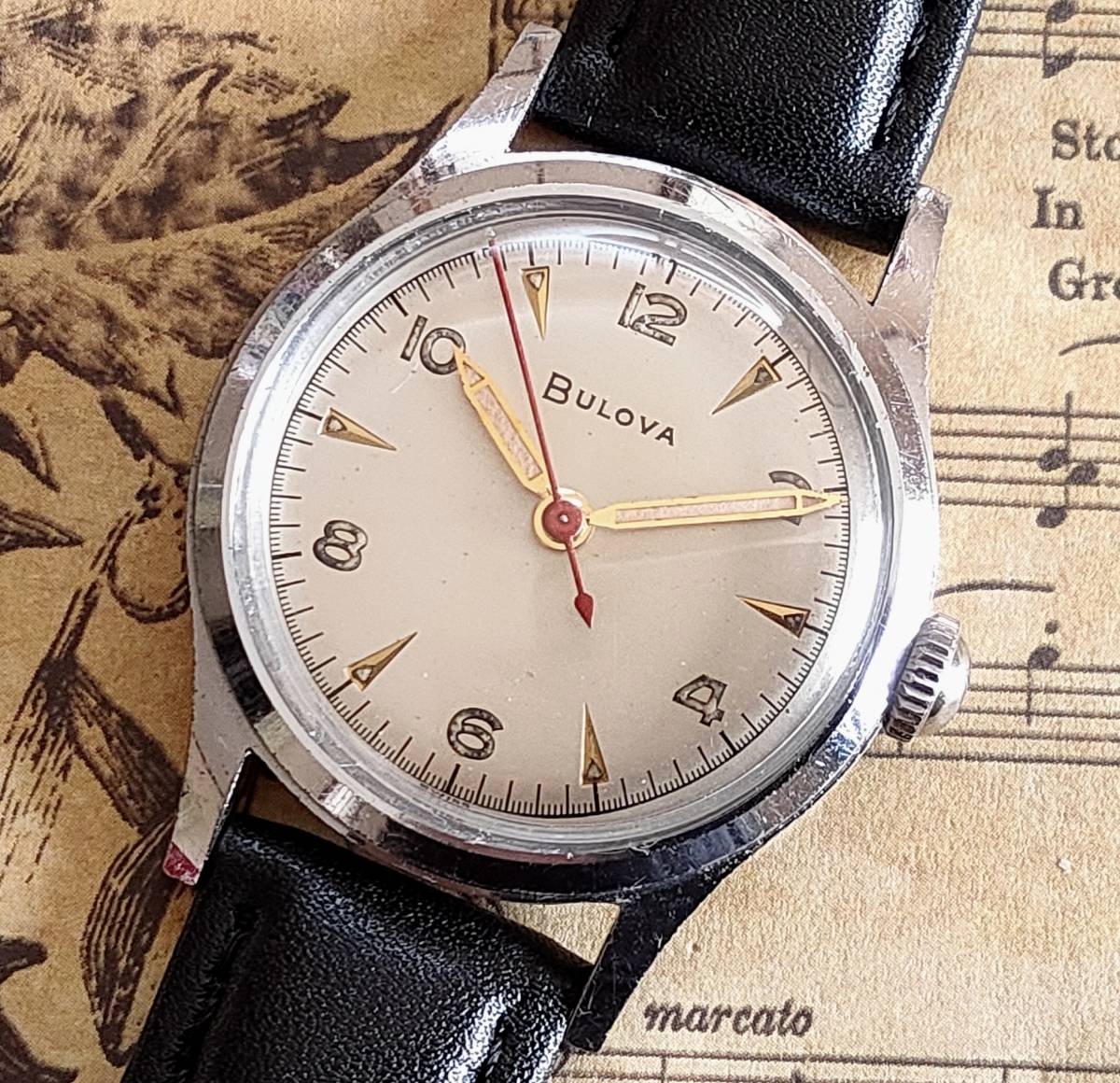 激安商品 ☆極上品☆BULOVA/ブローバ/WWⅡ/アメリカン/ミリタリー