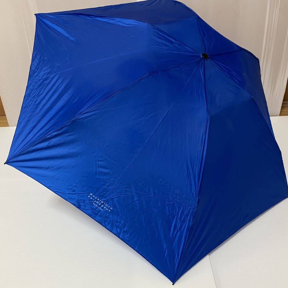 う2306102 MACKINTOSH PHILOSOPHY マッキントッシュ フィロソフィー 折りたたみ傘 雨傘の画像1