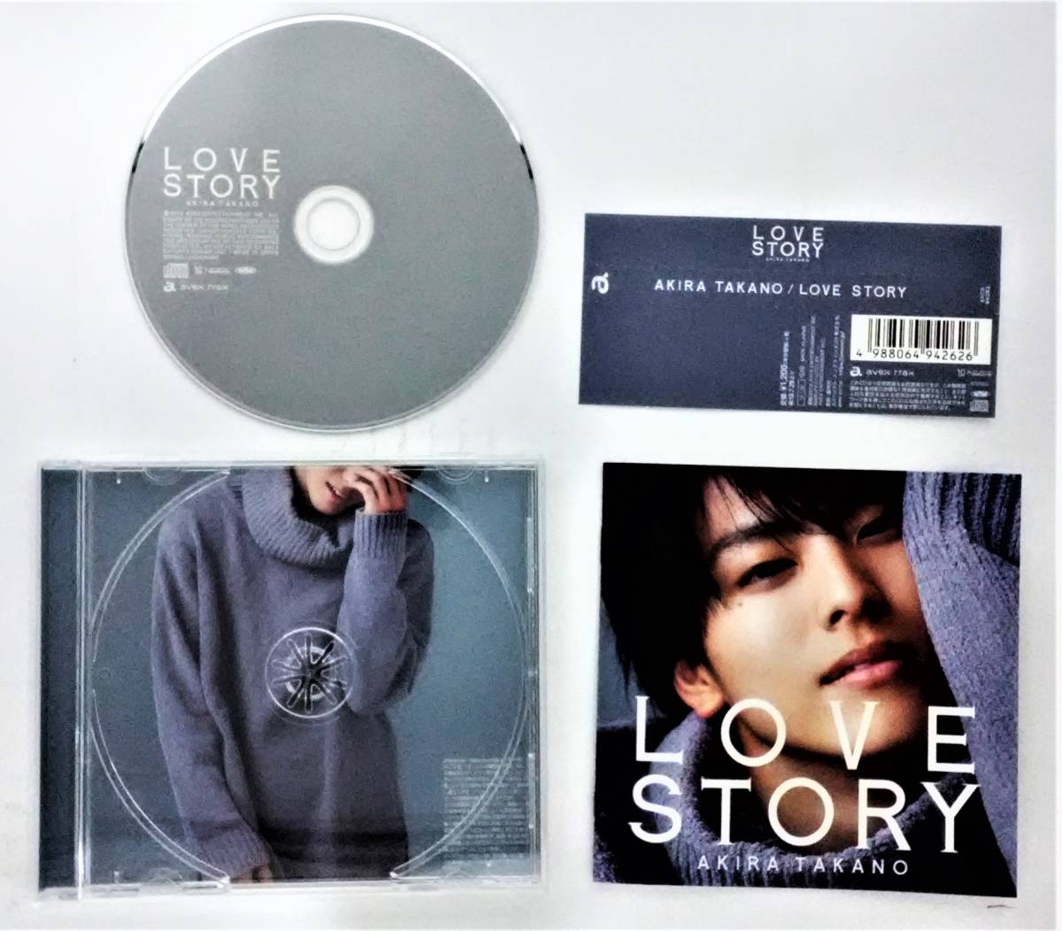 万1 08943 LOVE STORY (CD) / AKIRA TAKANO_画像2