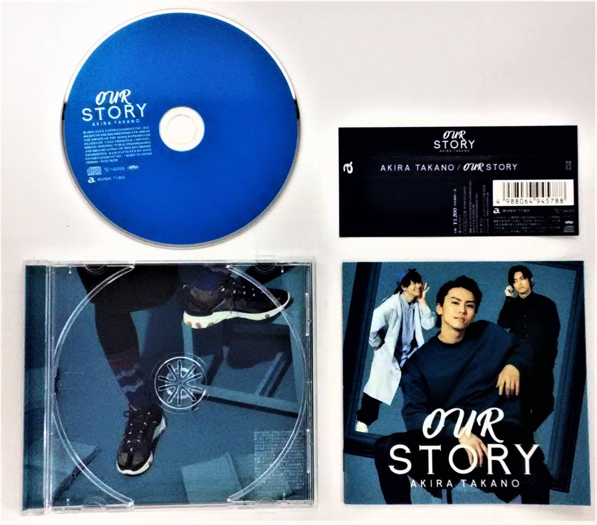 万1 08941 OUR STORY / AKIRA TAKANO (CD)_画像2