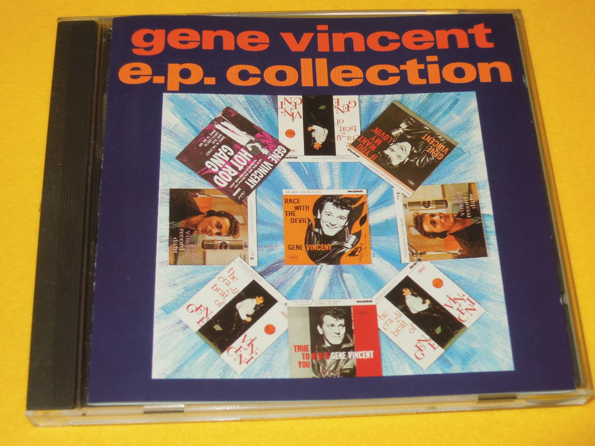 ジーン・ヴィンセント CD GENE VINCENT E.P. COLLECTION EP コレクション ロカビリー オールディーズ ロックンロール_画像1