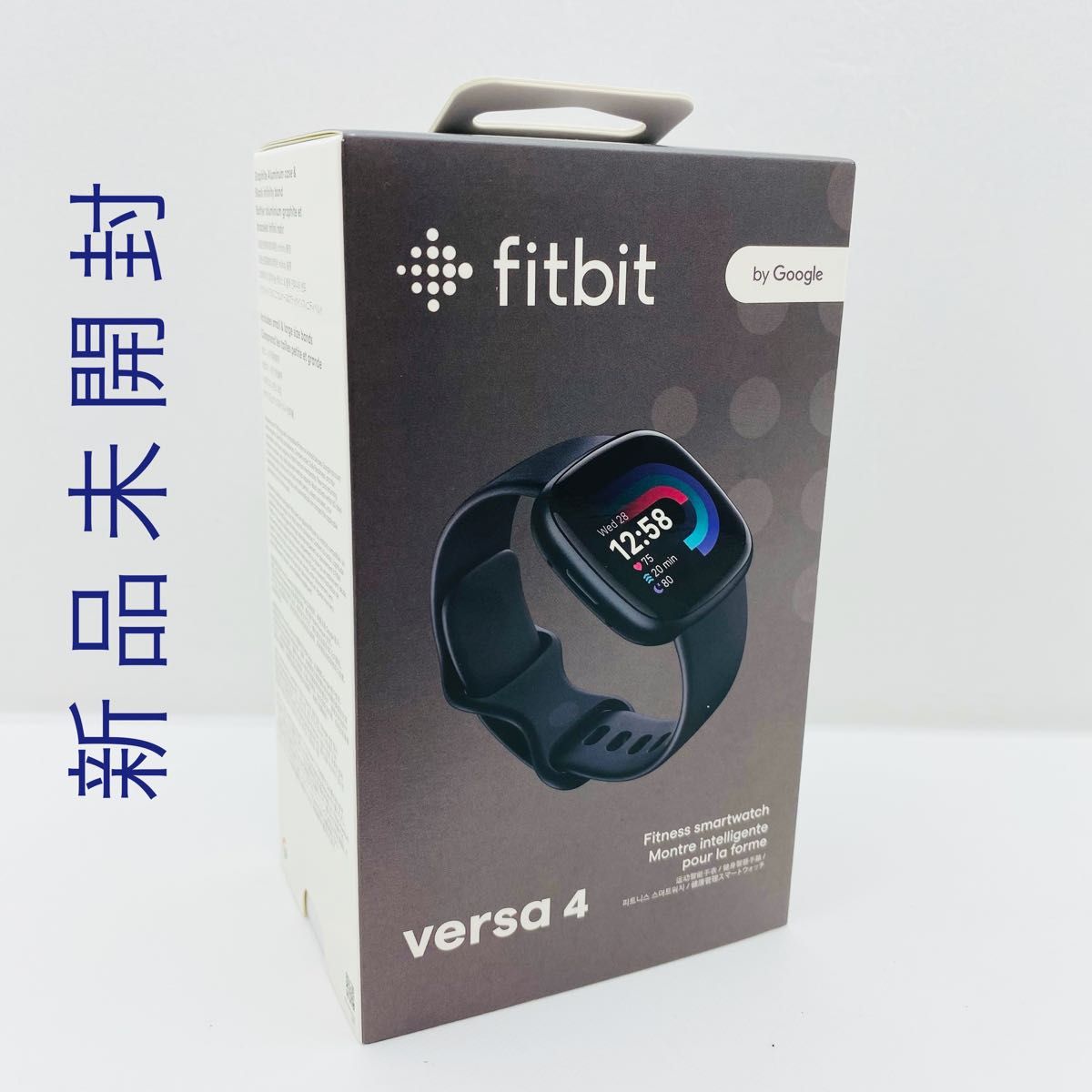 Fitbit Versa4 ブラック/グラファイトアルミニウム｜PayPayフリマ