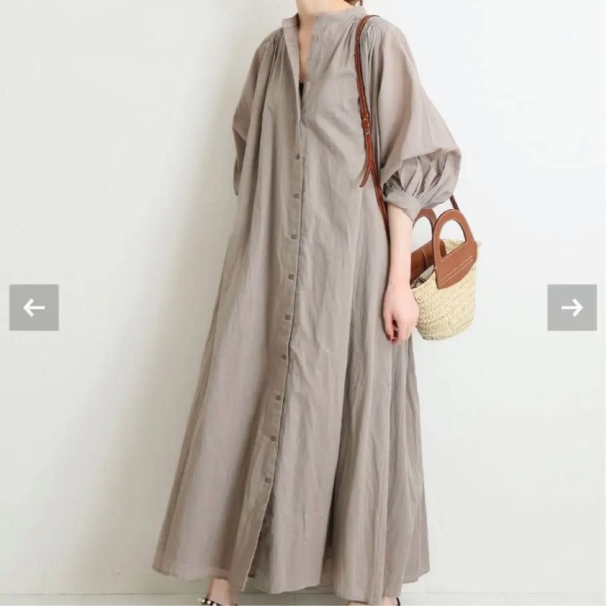 MARIHA マリハ 美品 鳥の歌のドレス IENA別注 36 ワンピース MARIHA マリハ 美品 鳥の歌のドレス IENA別注 36 ワンピース