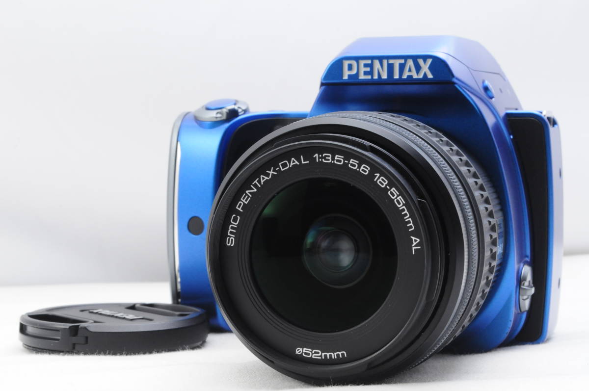 ★送料込み★ Pentax K-S1 ボディ　ブルー　＋　18-55mm レンズキット （G509）