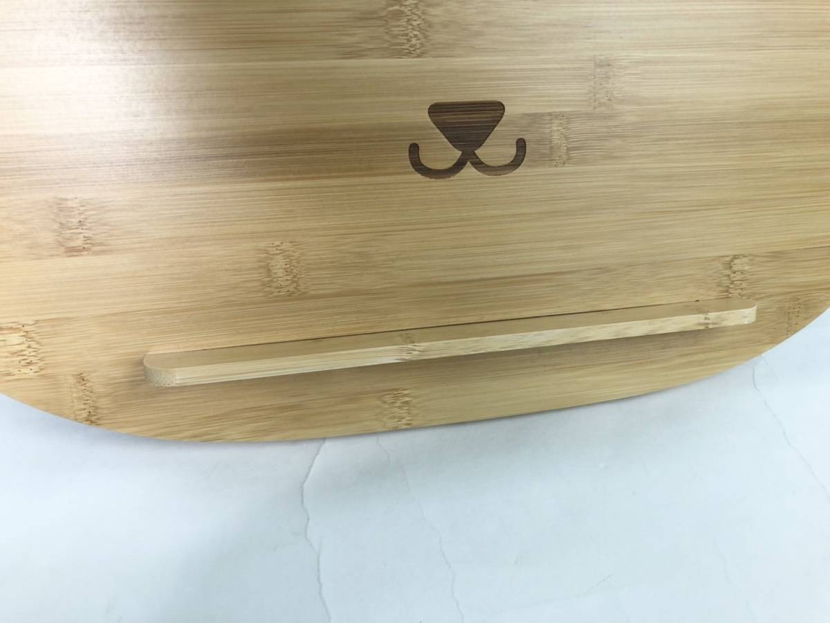 送料無料 美品】ヒーリングベア デスクになるクッション デスク付き