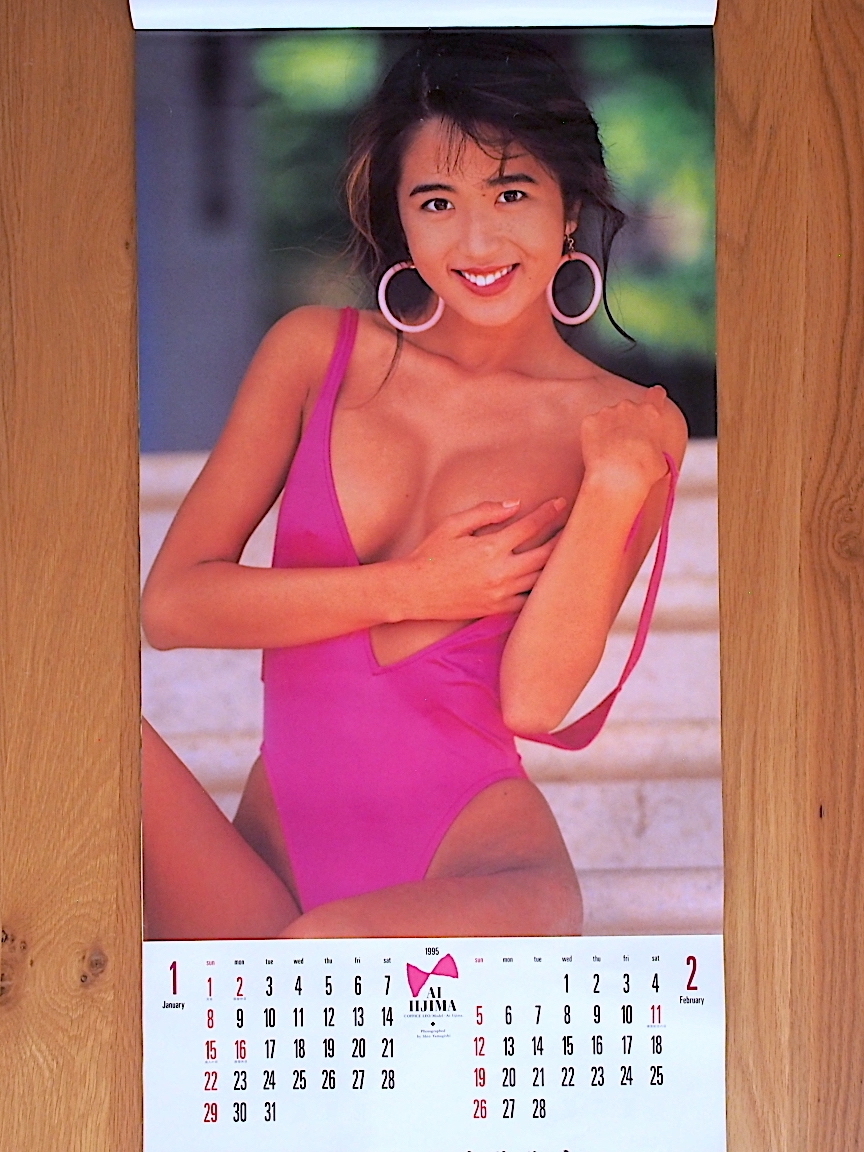 1995 год Iijima Ai B3 порез календарь не использовался хранение товар 