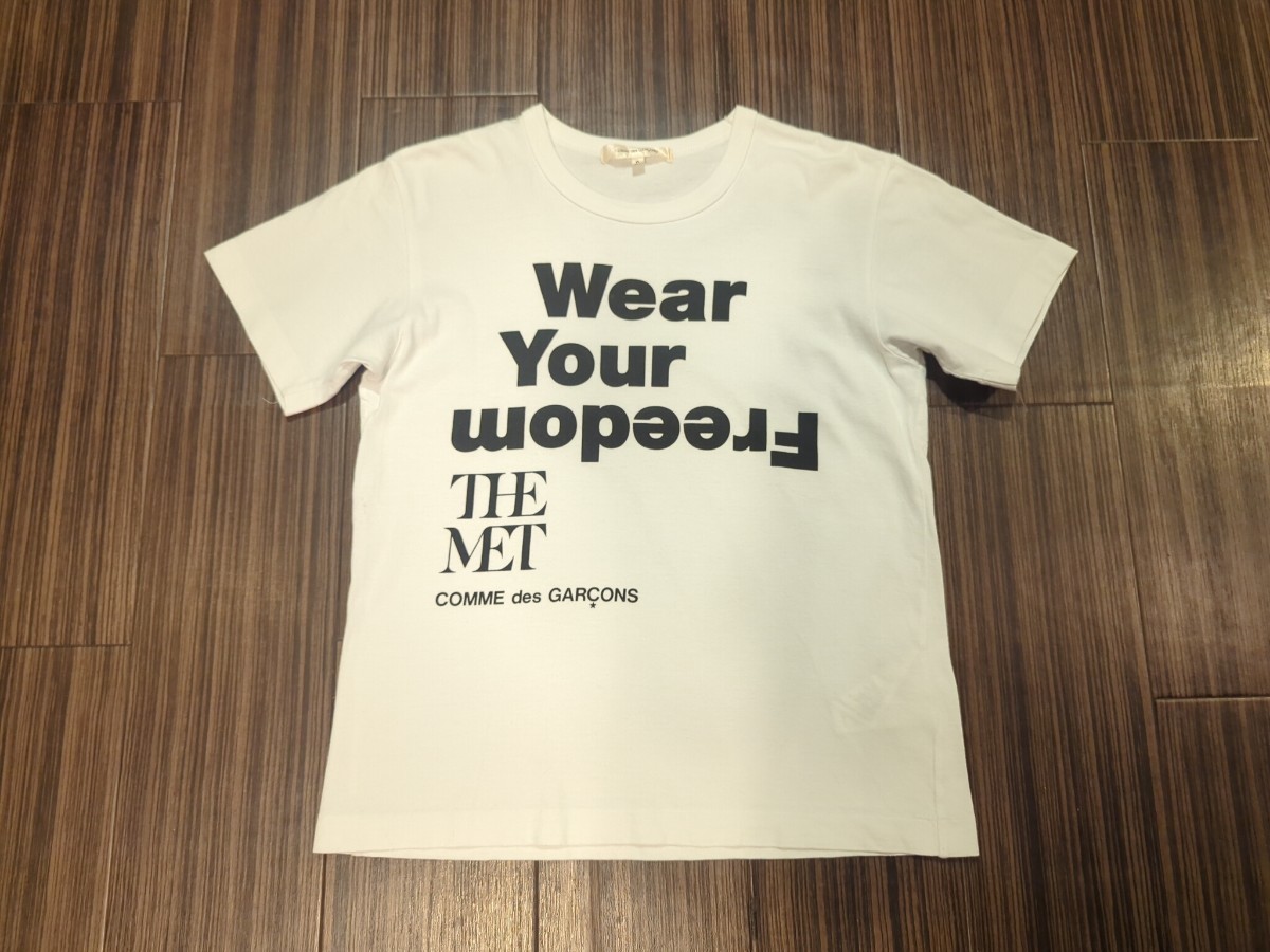 ★COMME des GARCONS×MET GALA★コムデギャルソン Tシャツ 送料無料の画像1