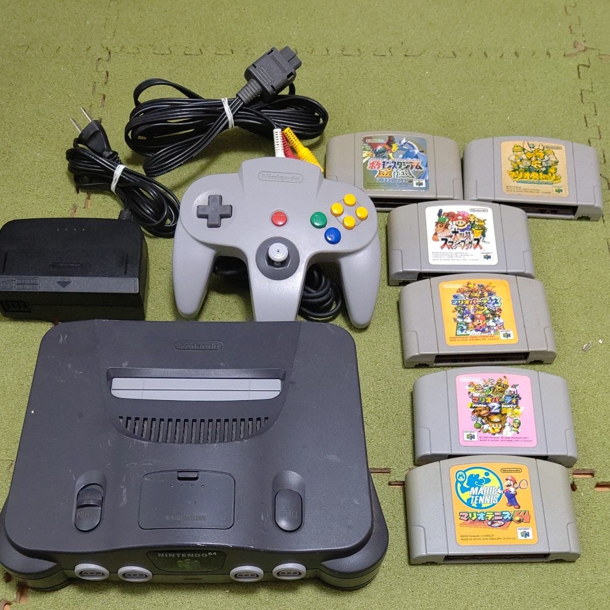 【動作確認済】ニンテンドー６４ 本体 ソフトセット nintendo64 N64