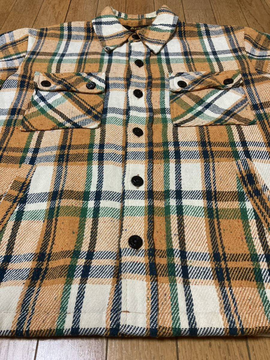 初期 APE CPO ジャケット M チェック ラブジェネ ネルシャツ 90s 初期 APE CPO ジャケット M チェック ラブジェネ ネルシャツ 90s