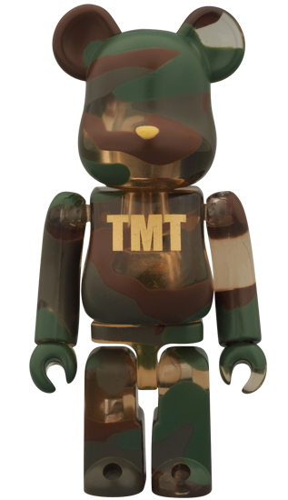 TMT Camouflage 100% ベアブリック/未開封_画像1