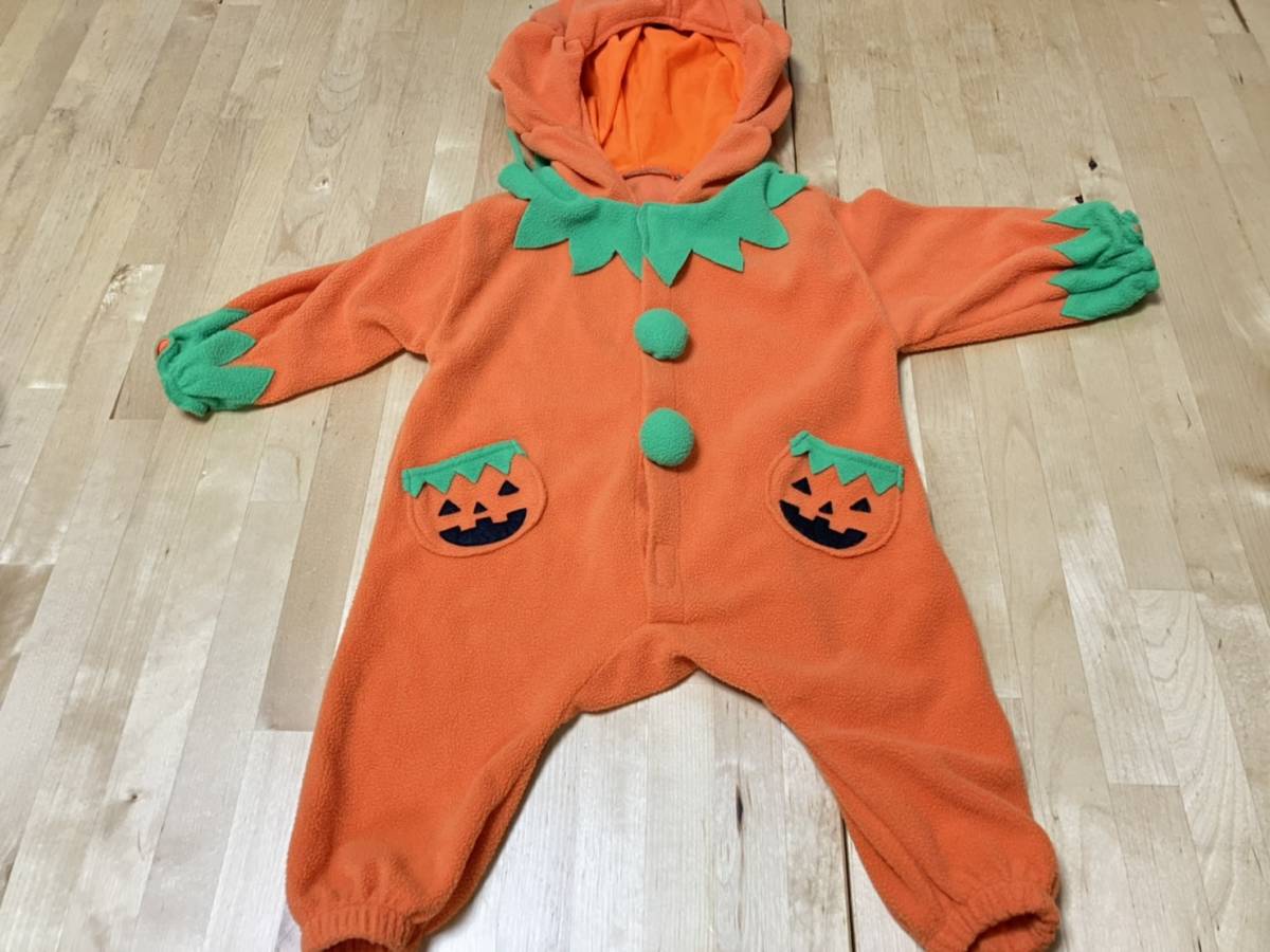 ハロウィン クリスマス キッズ ベビー 子供 衣装 / コスチューム コスプレ サンタクロース ロンパース 中古 セット まとめ_画像5