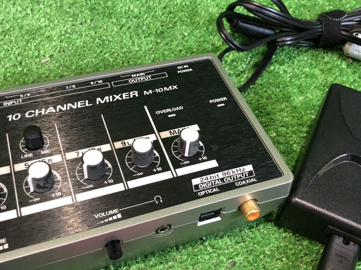 4-048]EDIROL 10 channel mixer M-10MX CHANNEL MIXER