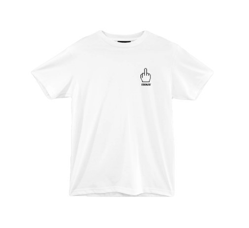  white FTRitsuo-ke- T-shirt L size USDM IT\'S OKAY