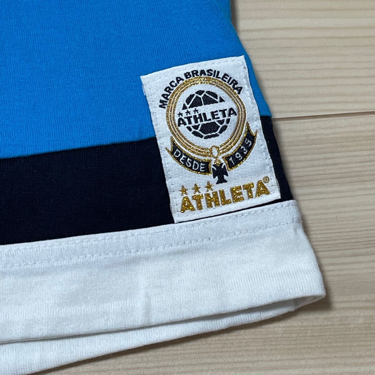 アスレタ 半袖 Tシャツ 綿シャツ サイズ:M サッカー フットサル ATHLETA