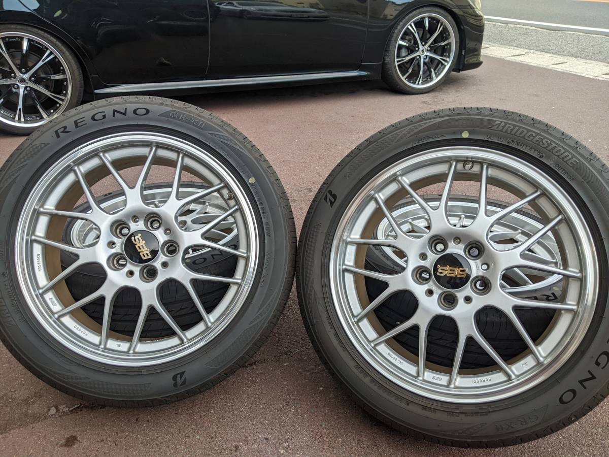 ★美 高級 メッシュ BBS 鍛造 FORGED RG774H RG781 8J 9J セルシオ クラウン レクサス IS GS SAI マークX クラウン★の画像1