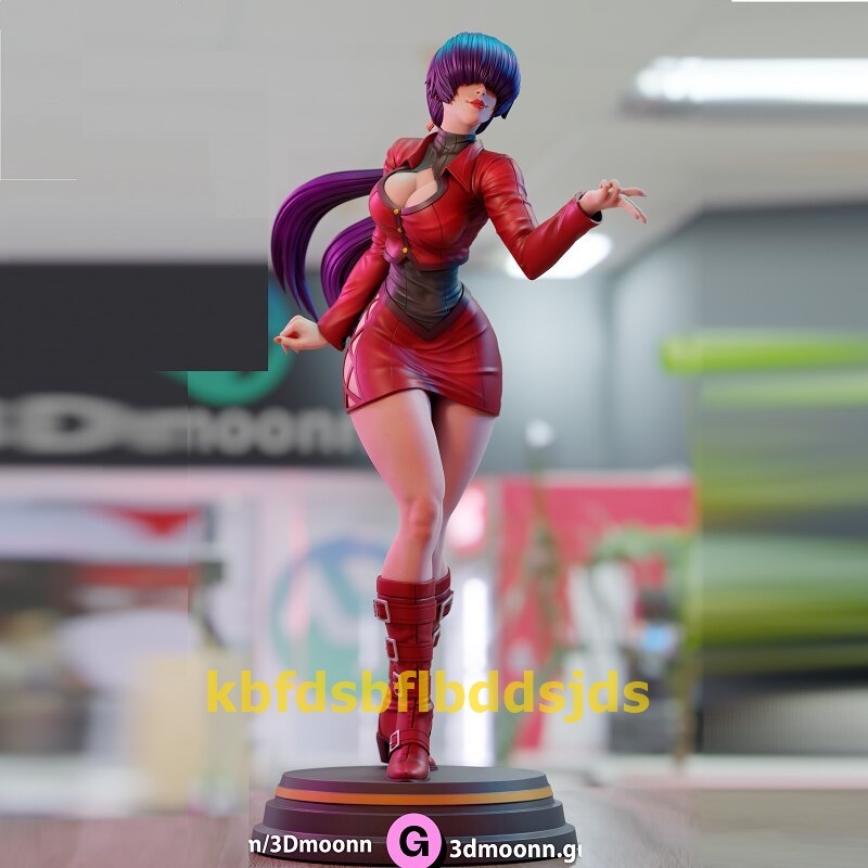 30cm シェルミー KOF ザ・キング・オブ・ファイターズ 樹脂 レジン ガレキ ガレージキット 3D 未塗装 未組立の画像2