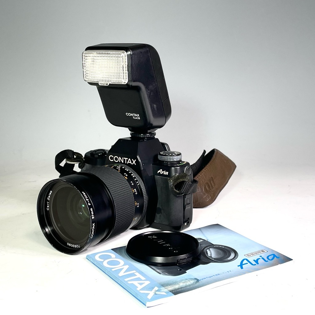 CONTAX コンタックス Aria アリア 一眼レフ フィルムカメラ TLA20