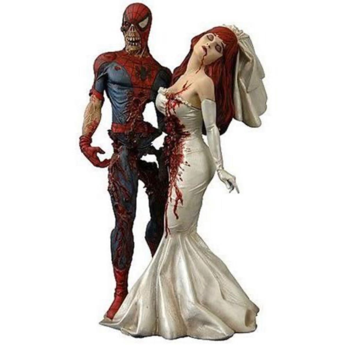 マーベル Milestones Zombie スパイダーマン & Mary Jane Statue マーベル Milestones Zombie スパイダーマン & Mary Jane Statue