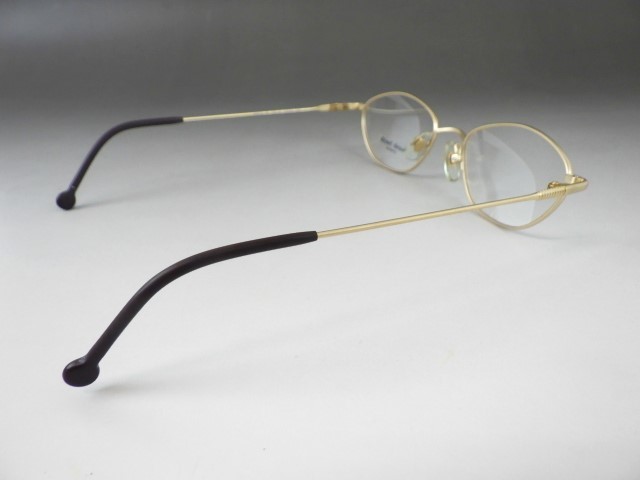 Edwards Smith LUNETTES◆エドワードスミス【新品 メガネフレーム ES-502】ゴールド◆眼鏡/めがね_画像6